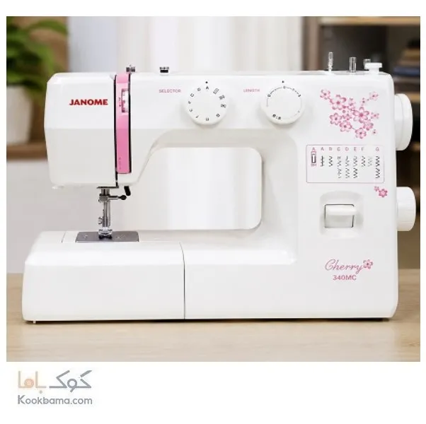 چرخ خیاطی ژانومه 340mc مدل چری CHERRY
