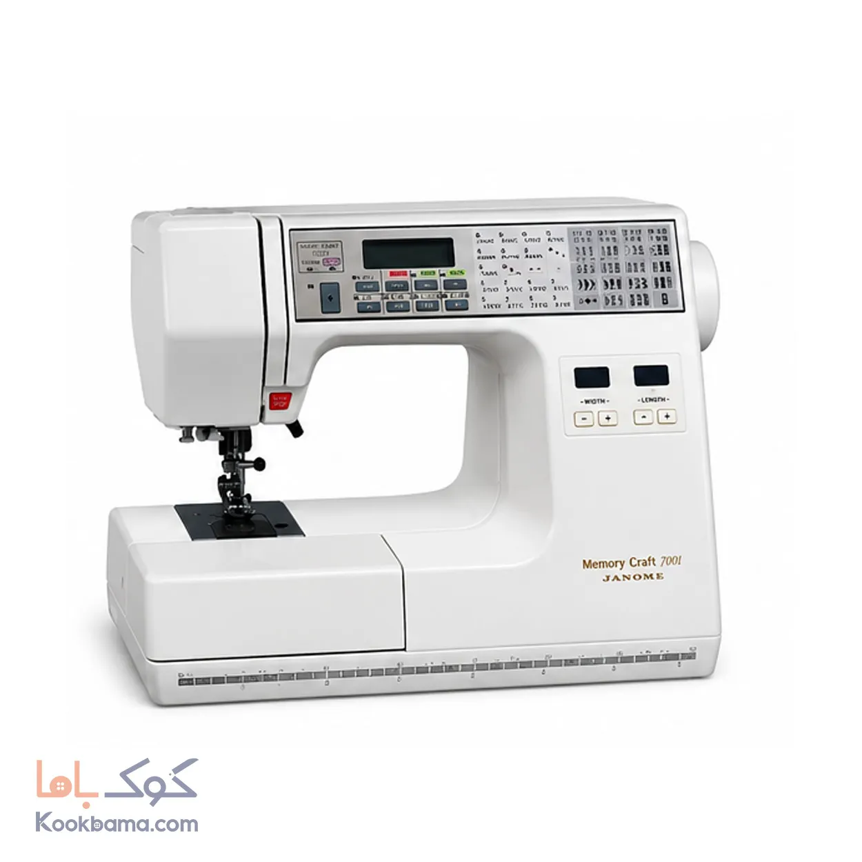 چرخ خیاطی ژانومه 7001 استوک ژاپن (اقساط 4 ماه)