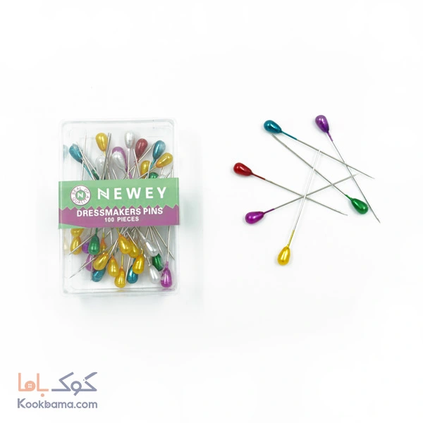  سوزن ته مرواریدی طرح اشکی newey 0