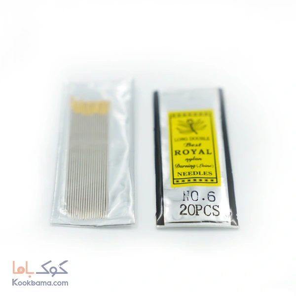 سوزن دستی سر طلایی رویال شماره 6